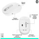 Мишка Logitech M196 Wireless Off White (910-007460) - Фото 2