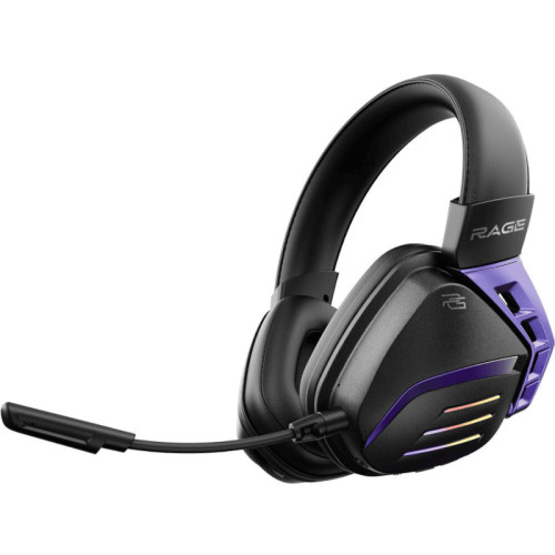 Bluetooth-гарнитура Proove Gaming Rage (APP) Black/Purple (WHRG00020001)