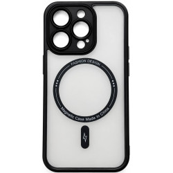 Чохол Skin Clear Case with MagSafe для iPhone 14 Pro Black