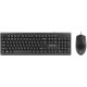 Комплект (клавіатура, мишка) REAL-EL Kit 511 Black (EL123100052) - Фото 2