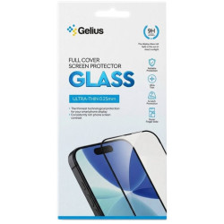 Защитное стекло Gelius Full Cover Ultra-Thin 0.25mm для Xiaomi Redmi Note 17 Black