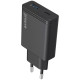 Мережевий зарядний пристрій Proove Slender 65W (Type-C + USB) Black (WCSL65110001)