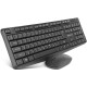 Комплект (клавиатура, мышка) REAL-EL Kit 551W Black (EL123100048) - Фото 1
