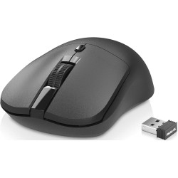 Мишка REAL-EL RM-307W Black (EL123200051)