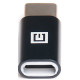 Адаптер REAL-EL MicroUSB  to Type-C (F/M) Black (EL123500018) - Фото 3