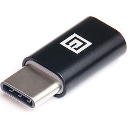Адаптер REAL-EL MicroUSB  to Type-C (F/M) Black (EL123500018)