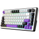 Клавиатура Hator Hellyberry HK75 wireless White-Violet - Фото 2