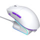 Мышка Hator Hellyberry HM47 Wireless White-Violet - Фото 7