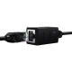 Сетевой соединитель кабеля Baseus AirJoy Series Ethernet RJ-45 Black (2 Pack) (B00131100111-00) - Фото 5