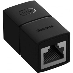 Сетевой соединитель кабеля Baseus AirJoy Series Ethernet RJ-45 Black (2 Pack) (B00131100111-00)
