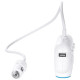 Автомобильное зарядное устройство Hoco C1 Three in one Car charger White - Фото 3