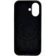 Чохол Silicone with MagSafe для iPhone 17 Black - Фото 2
