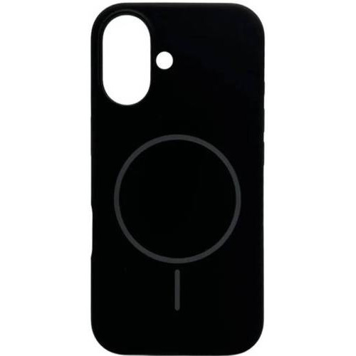 Чохол Silicone with MagSafe для iPhone 17 Black
