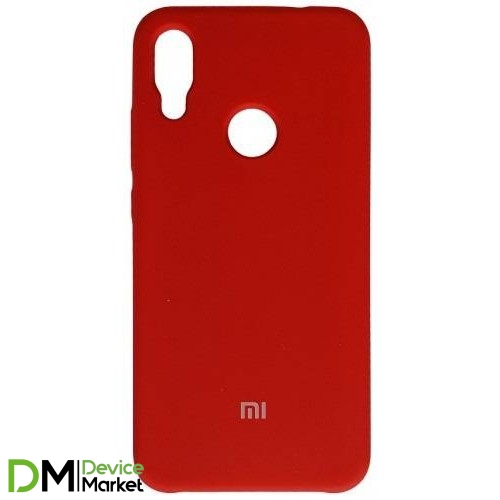 Silicone Cover Xiaomi Redmi Note 7 Red