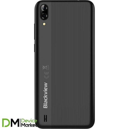 Смартфон Blackview A60 1/16GB Black UA
