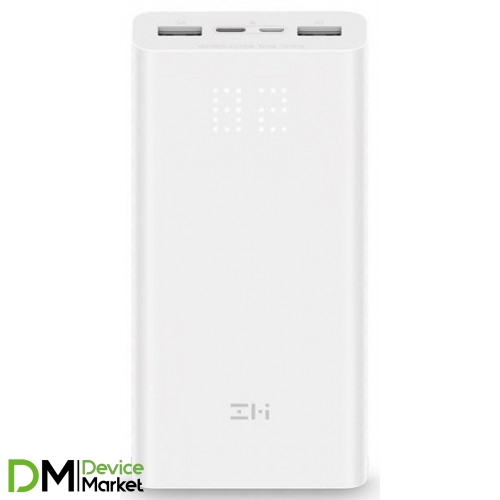 Xiaomi Mi Power bank ZMI QB821 20000mAh White