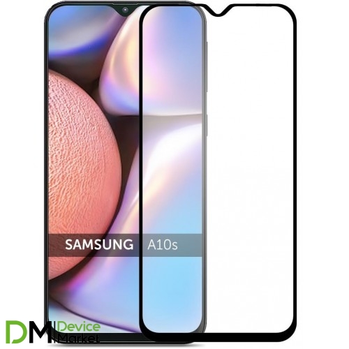 Защитное стекло Samsung A10S A107 Black Matte