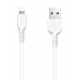 Кабель Hoco X13 Easy USB to Lightning 1m White - Фото 1