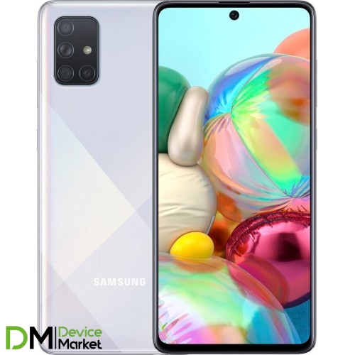 Смартфон Samsung Galaxy A71 6/128GB Prism Crush Silver (SM-A715FZSUSEK) UA-UCRF