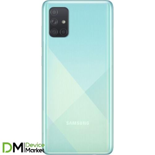 Смартфон Samsung Galaxy A71 6/128GB Blue (SM-A715FZBUSEK) UA-UCRF