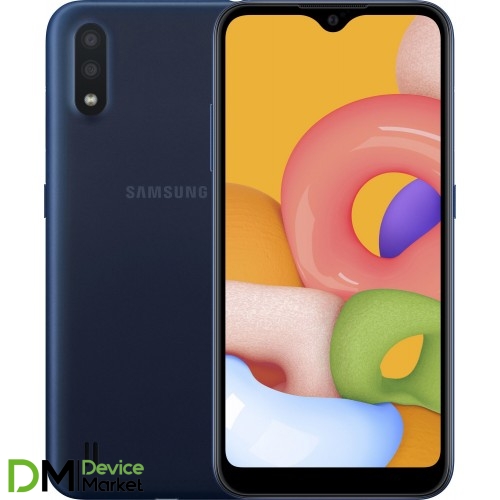 Смартфон Samsung Galaxy A01 2/16GB Blue SM-A015FZBDSEK UA-UCRF
