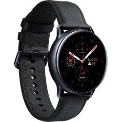Смарт-годинник Samsung Galaxy Watch Active 2 40mm Black Stainless steel (SM-R830NSKASEK) UA