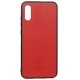 Накладка Leather Magnet Case Samsung A01 (2020) A015F Red - Фото 1