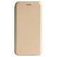Чехол-книжка Premium Leather Case Samsung A01 (2020) A015F Gold