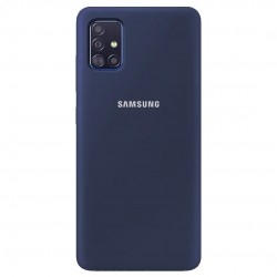 Silicone Case Samsung A51 Blue