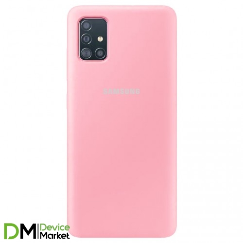 Silicone Case Samsung A51 Pink