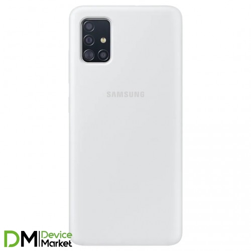 Silicone Case Samsung A51 White