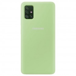 Silicone Case Samsung A51 Mint