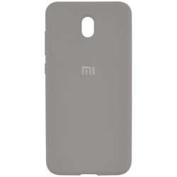 Чехол Silicone Case для Xiaomi Redmi 8A Gray