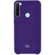 Silicone Case для Xiaomi Redmi Note 8/Note 8 2021 Purple