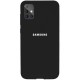 Silicone Case Samsung A71 Black - Фото 1