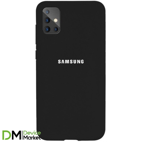 Silicone Case Samsung A71 Black