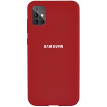 Silicone Case Samsung A71 Red