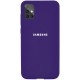 Silicone Case Samsung A71 Purple