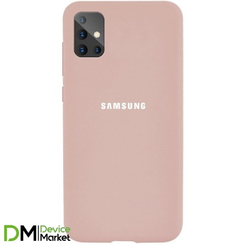 Silicone Case Samsung A71 Pink