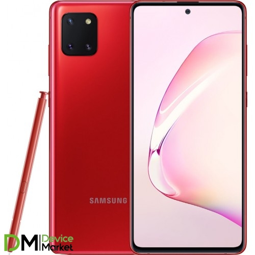 Смартфон Samsung Galaxy Note 10 Lite 6/128GB Red (SM-N770FZRDSEK)