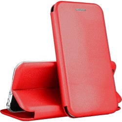 Чехол-книжка Premium Leather Case Samsung A01 (2020) A015F Red