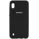 Silicone Case Samsung A10 A105 Black - Фото 1