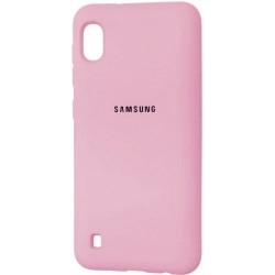 Silicone Case Samsung A10 A105 Pink