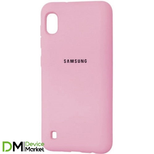 Silicone Case Samsung A10 A105 Pink