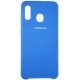 Silicone Case Samsung A20S Blue - Фото 1