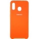 Silicone Case Samsung A20S Orange - Фото 1
