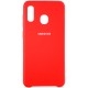 Silicone Case Samsung A20S Red - Фото 1