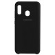 Silicone Case Samsung A20S Black - Фото 1