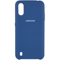 Silicone Case Samsung A01 Blue