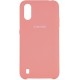 Silicone Case Samsung A01 Pink - Фото 1